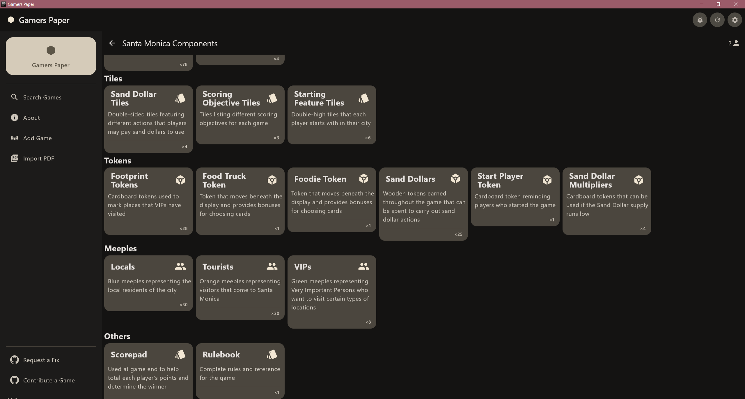 Santa Monica components